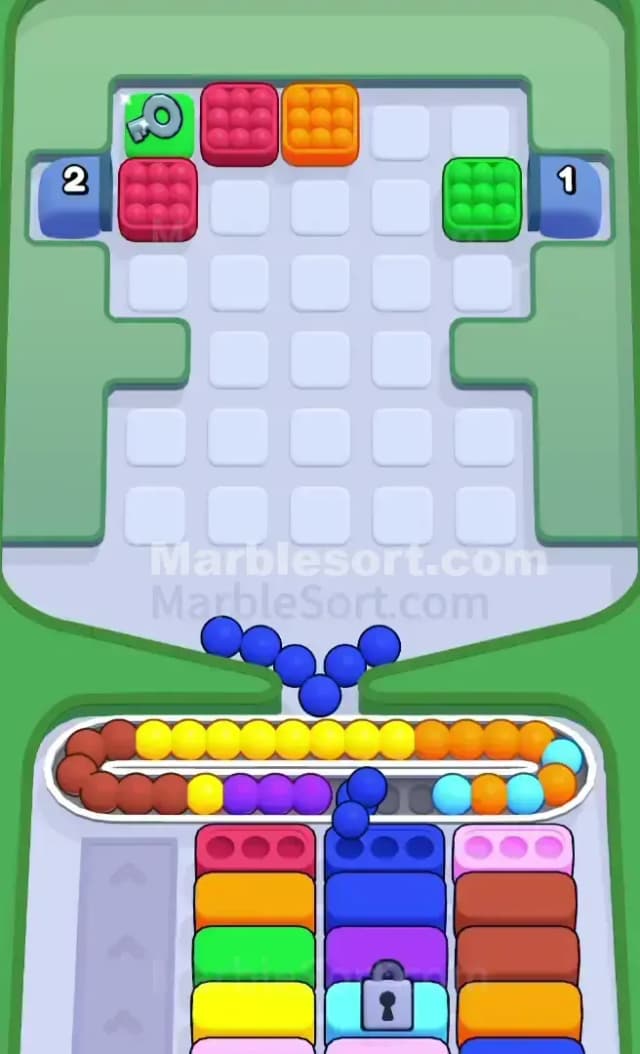 Marble Sort Level 486 Solution 2