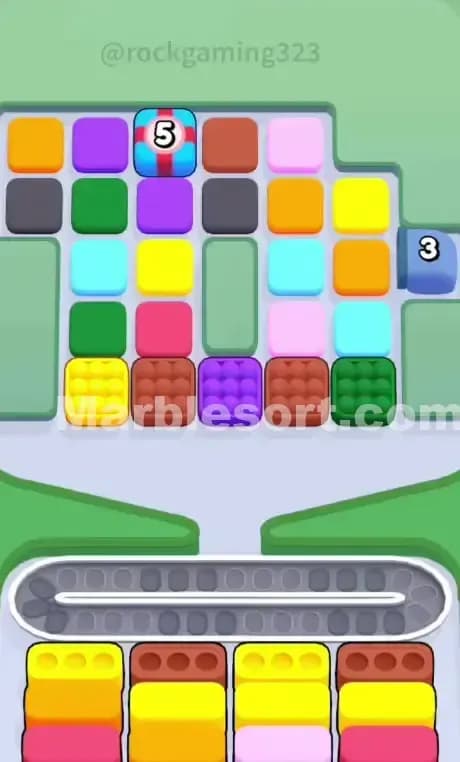 Marble Sort Level 105 Gameplay