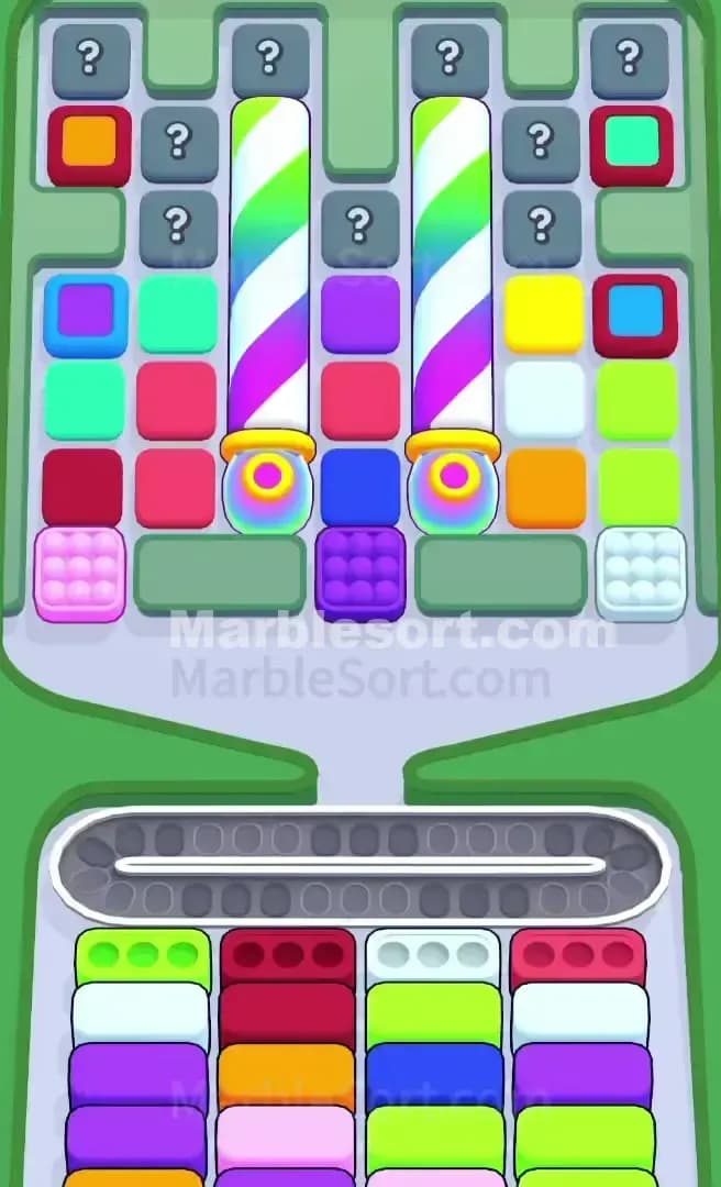 Marble Sort Level 719 Screenshot