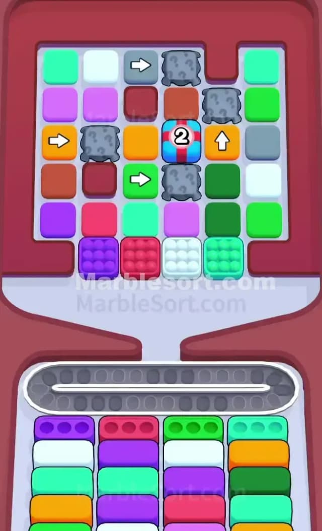 Marble Sort Level 536 Gameplay