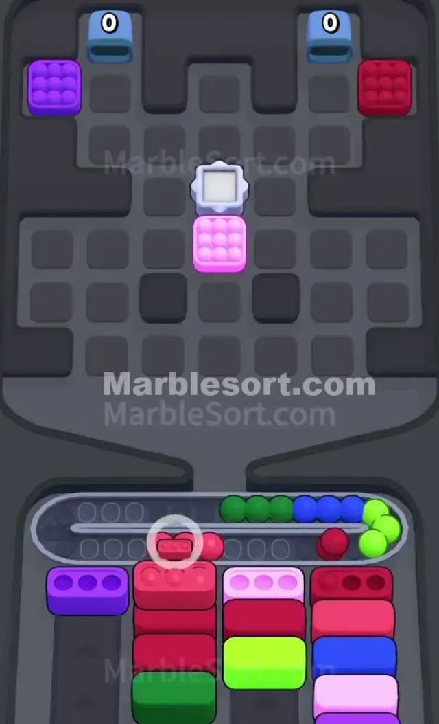 Marble Sort Level 367 Solution 3