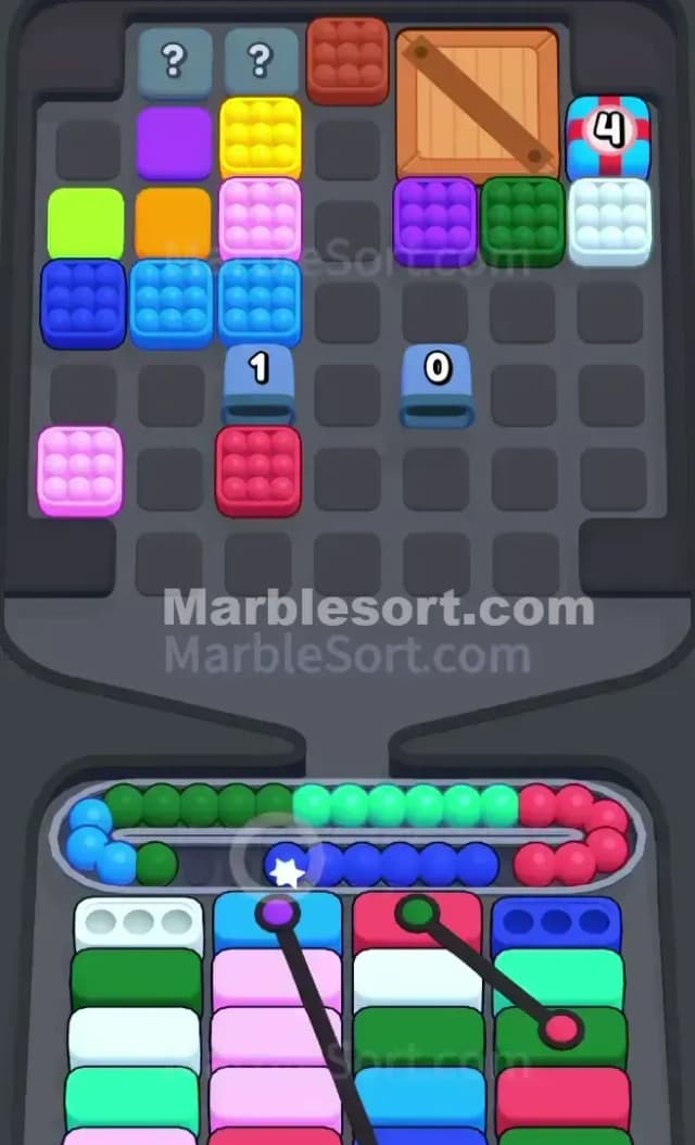 Marble Sort Level 330 Solution 2