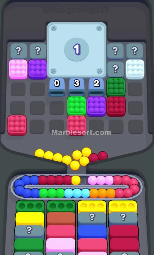 Marble Sort Level 67 Solution 1