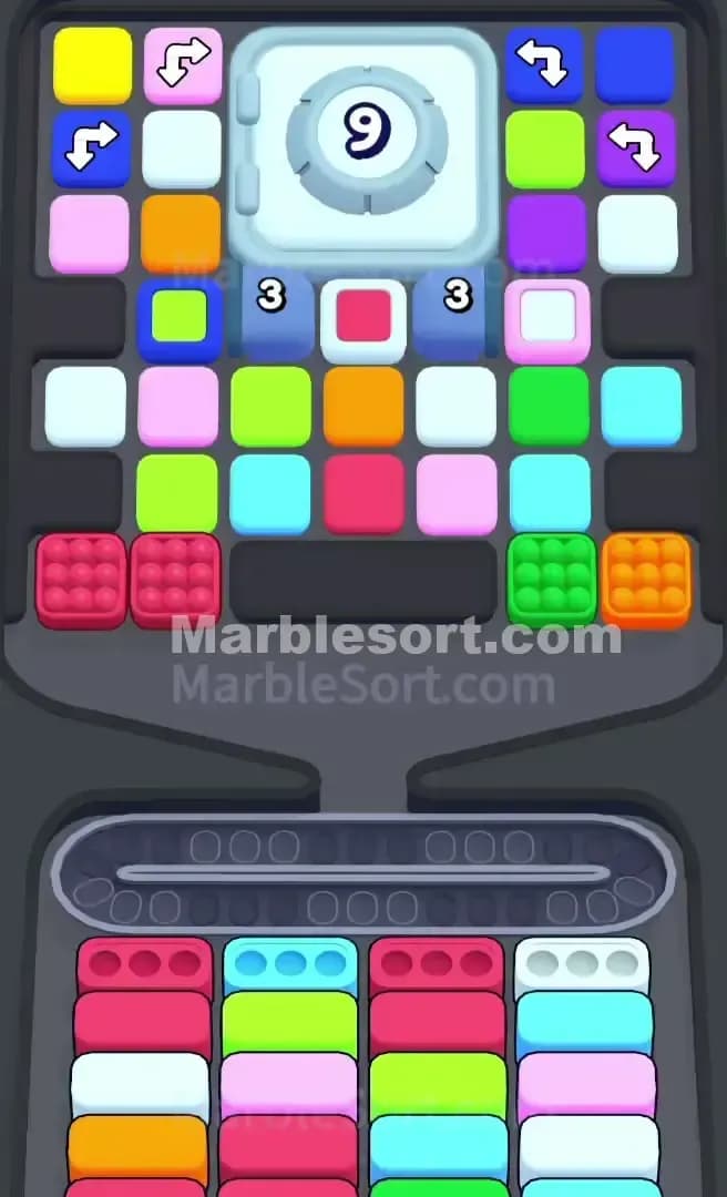 Marble Sort Level 717 Screenshot