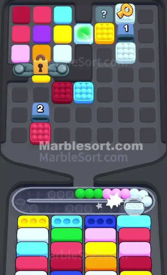 Marble Sort Level 484 Solution 2