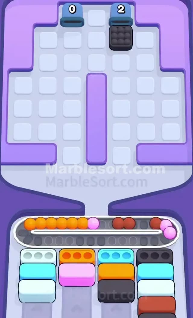 Marble Sort Level 528 Solution 3