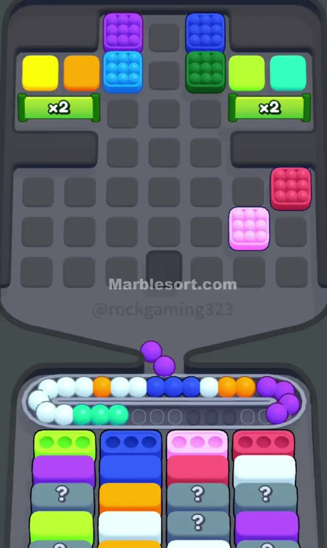 Marble Sort Level 340 Solution 2