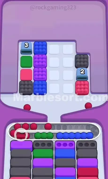 Marble Sort Level 16 Solution 1