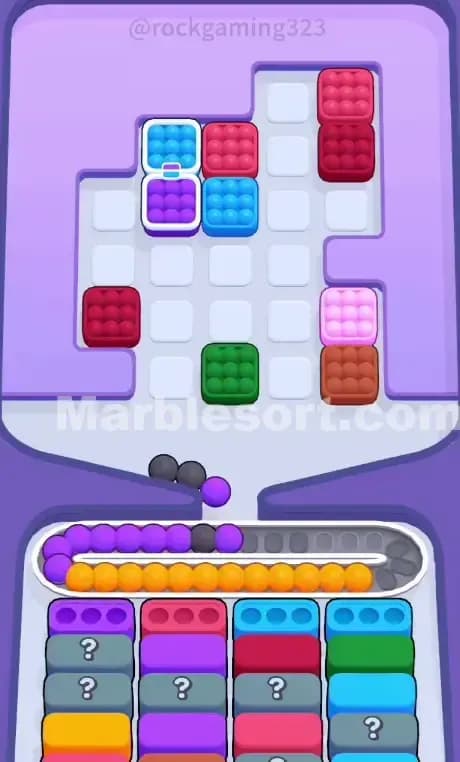 Marble Sort Level 66 Solution 2