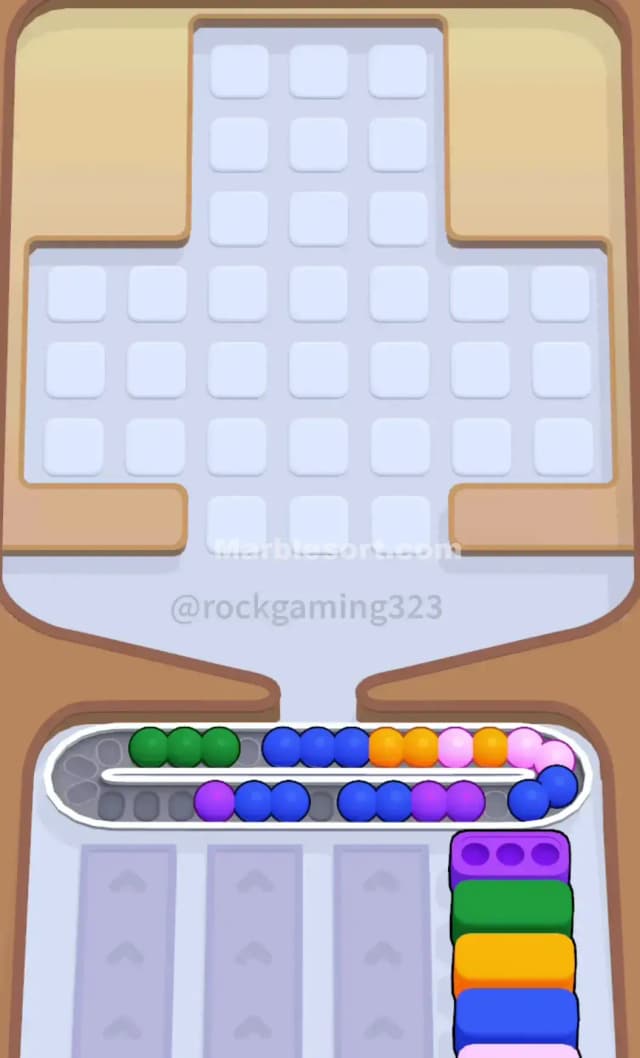 Marble Sort Level 129 Solution 3