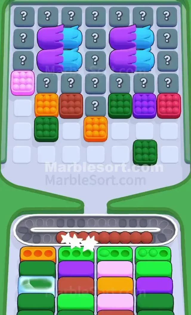 Marble Sort Level 643 Solution 1