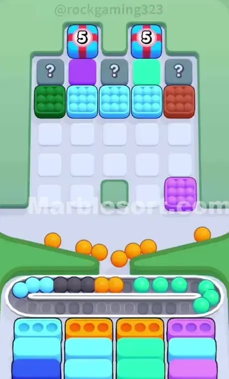 Marble Sort Level 106 Solution 1