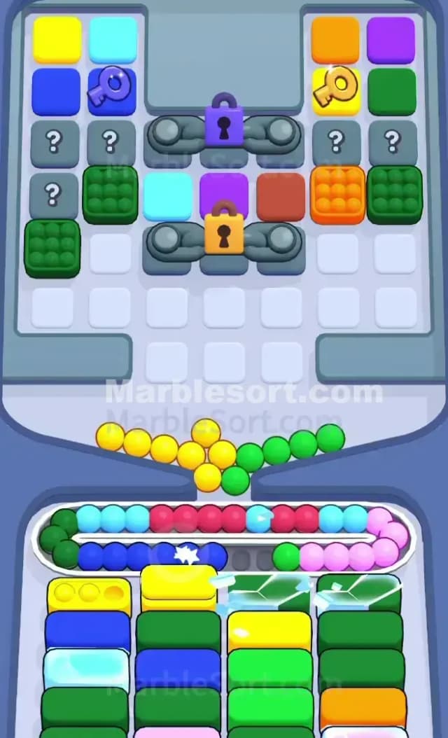 Marble Sort Level 466 Solution 1
