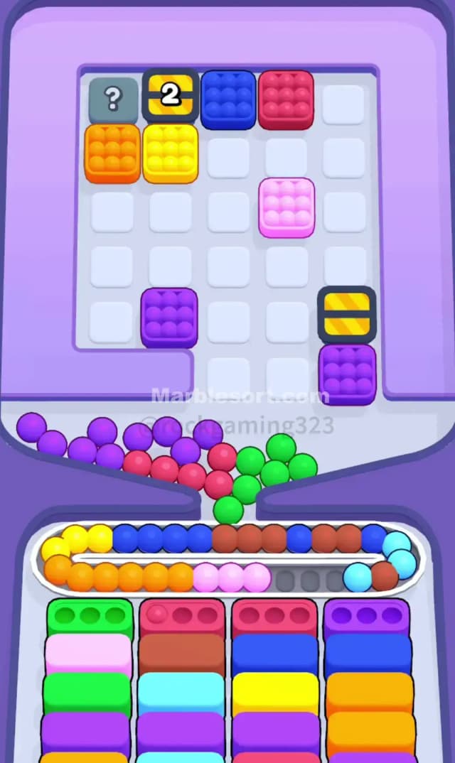 Marble Sort Level 219 Solution 2