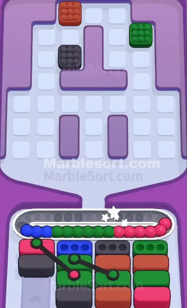 Marble Sort Level 552 Solution 3