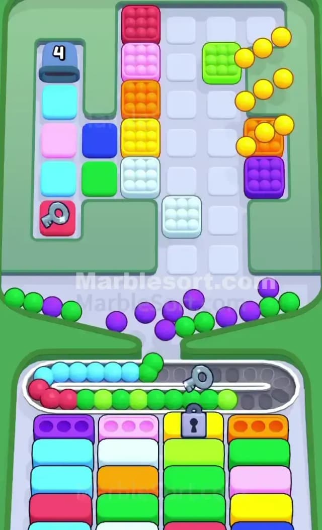 Marble Sort Level 723 Solution 1
