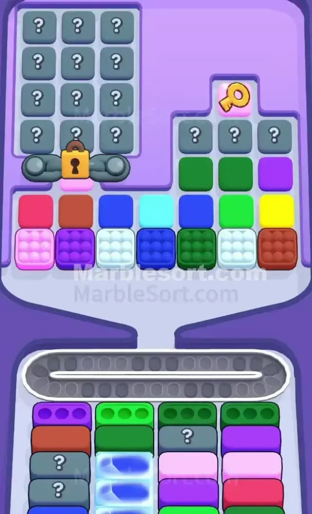 Marble Sort Level 293 Gameplay