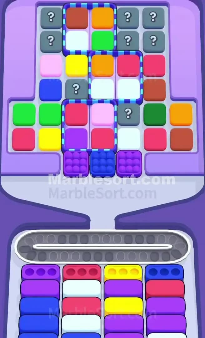 Marble Sort Level 603 Screenshot