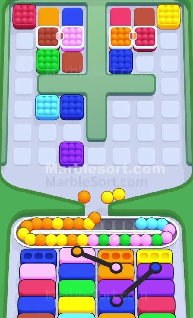 Marble Sort Level 645 Solution 2