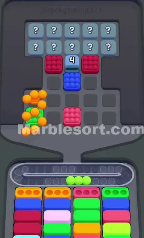 Marble Sort Level 25 Solution 1