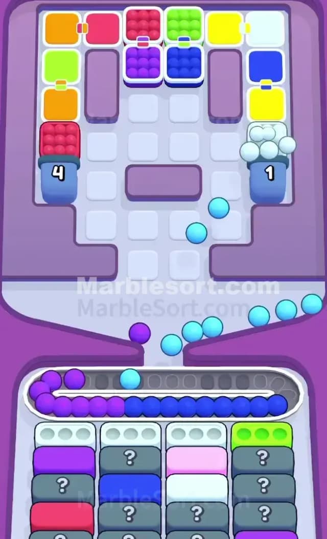 Marble Sort Level 561 Solution 1