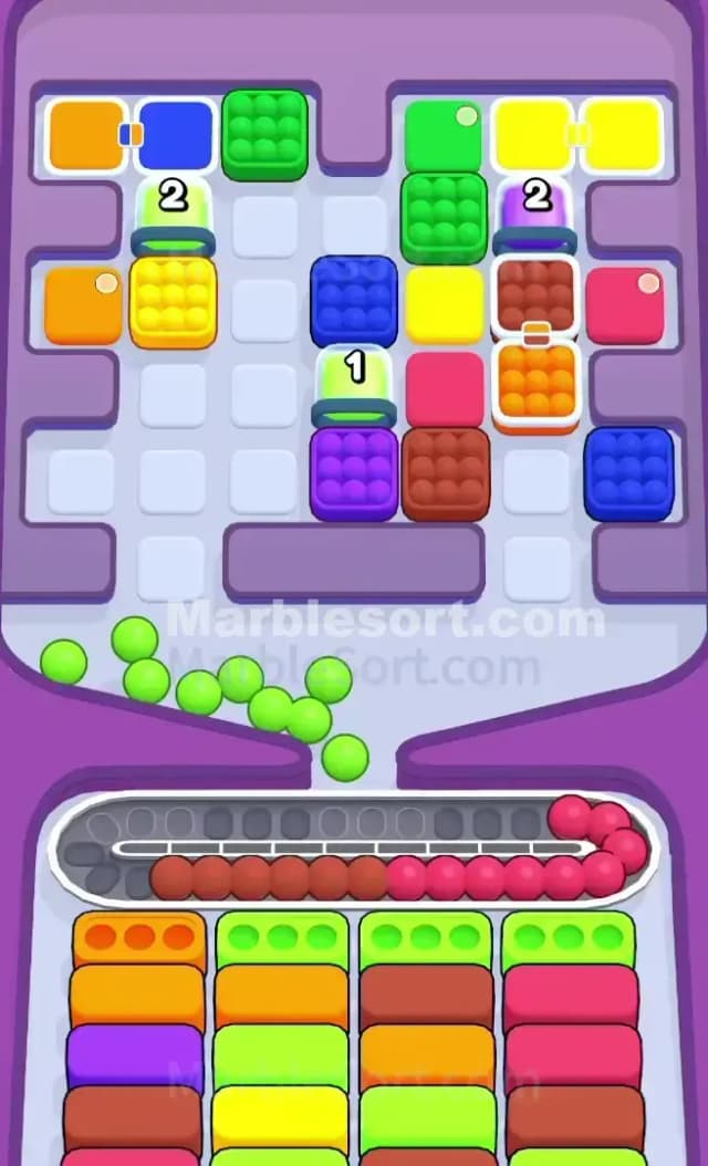 Marble Sort Level 708 Solution 1