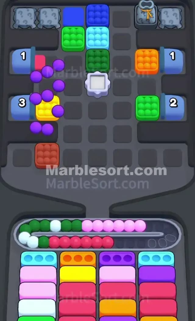 Marble Sort Level 700 Solution 2