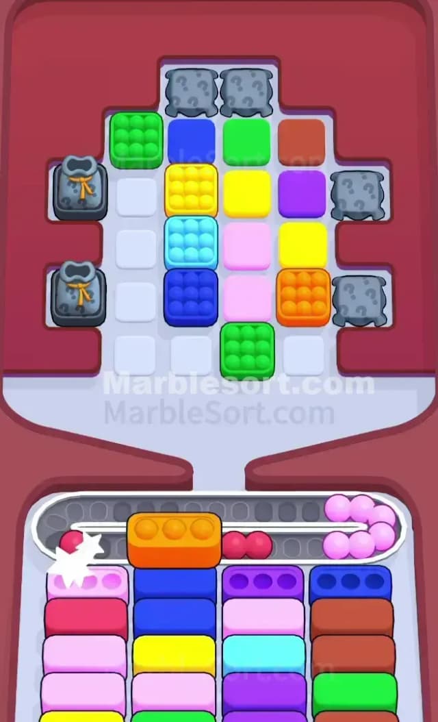 Marble Sort Level 222 Solution 1