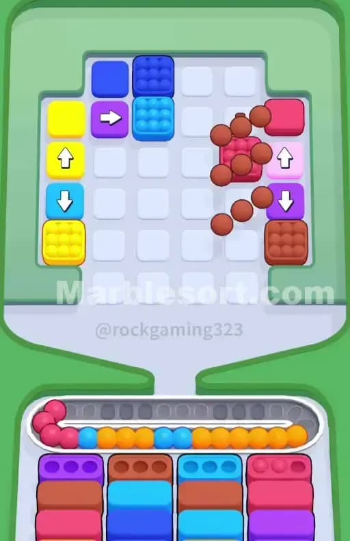 Marble Sort Level 185 Solution 2