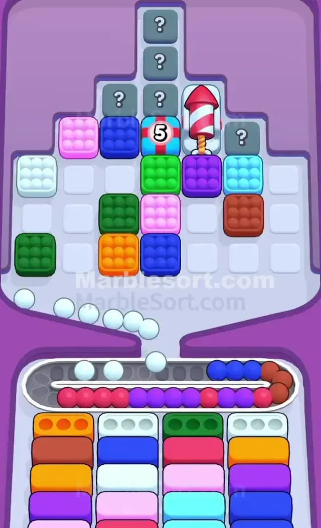 Marble Sort Level 629 Solution 1
