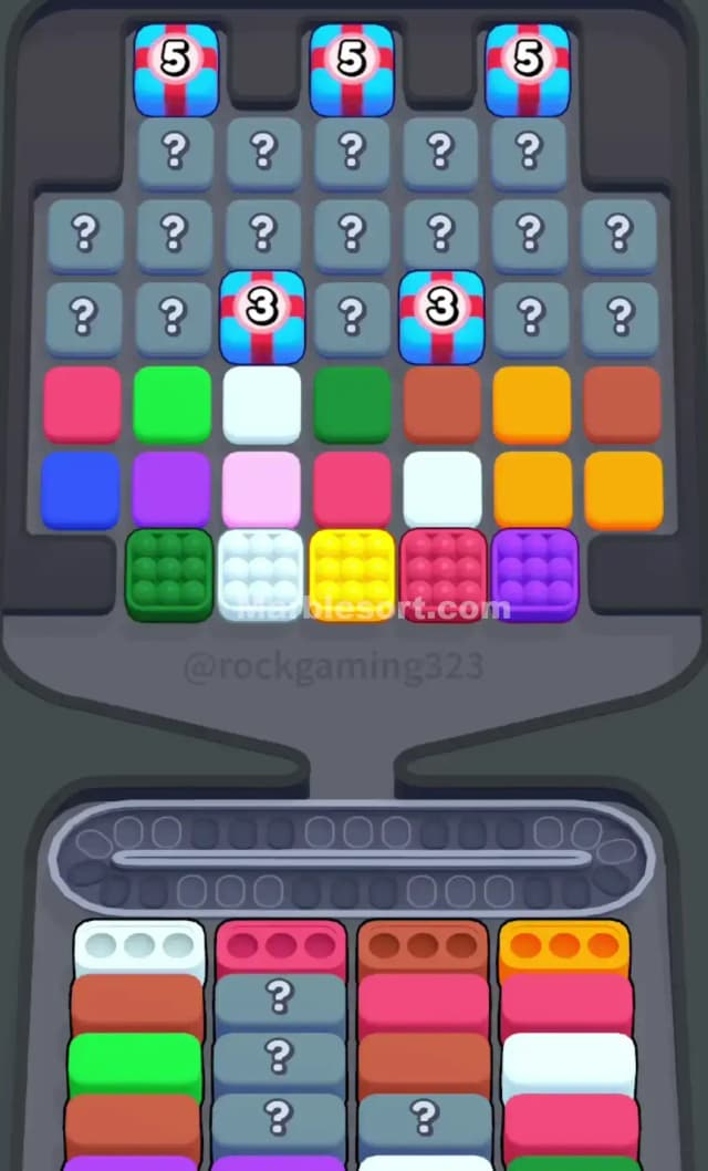 Marble Sort Level 180 Gameplay