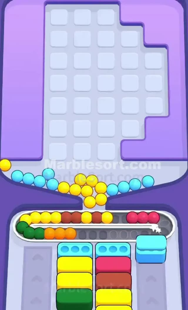 Marble Sort Level 372 Solution 3