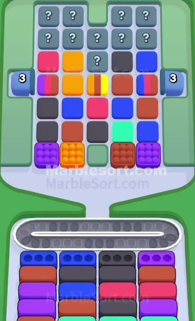 Marble Sort Level 569 Gameplay