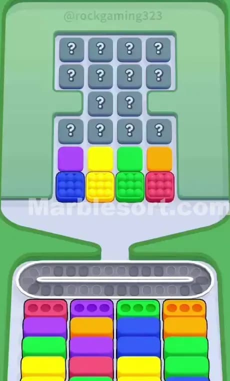 Marble Sort Level 24 Gameplay