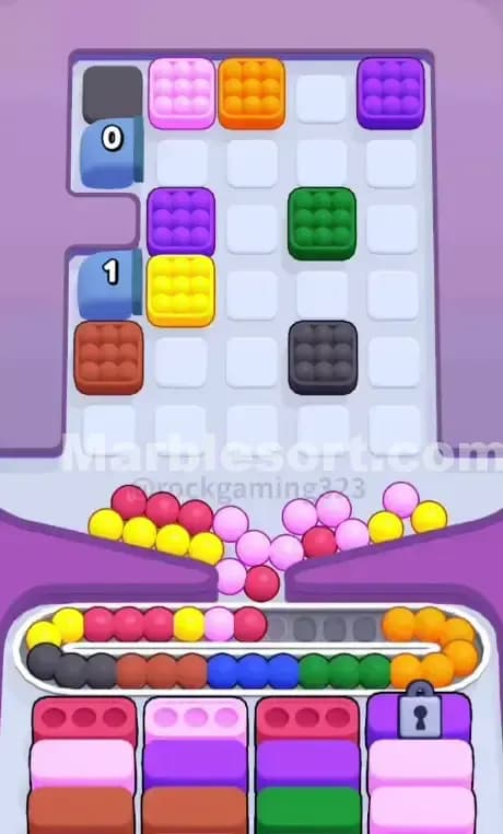 Marble Sort Level 172 Solution 2