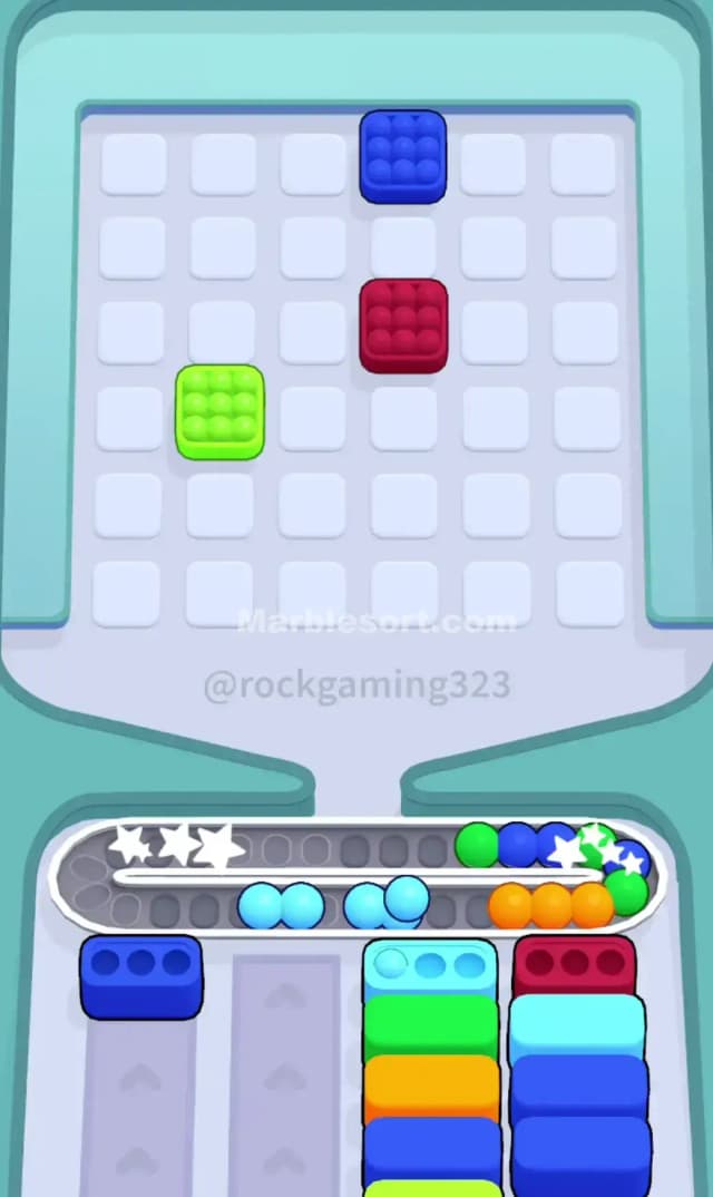 Marble Sort Level 275 Solution 3