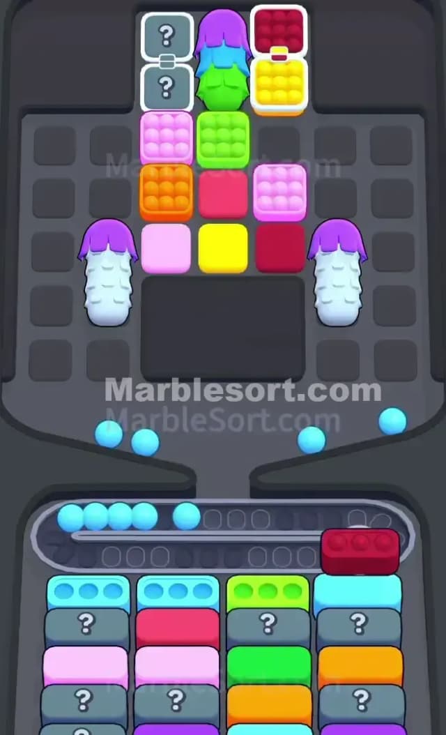 Marble Sort Level 724 Solution 1