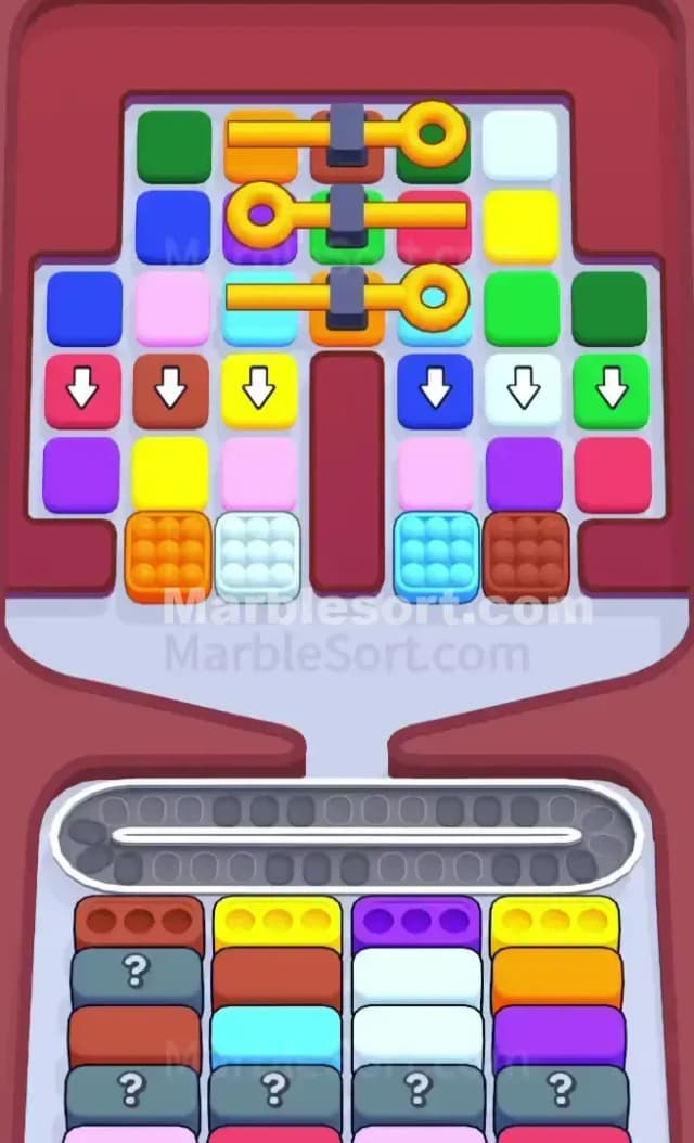 Marble Sort Level 529 Gameplay