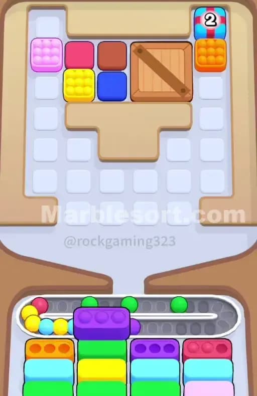 Marble Sort Level 358 Solution 2