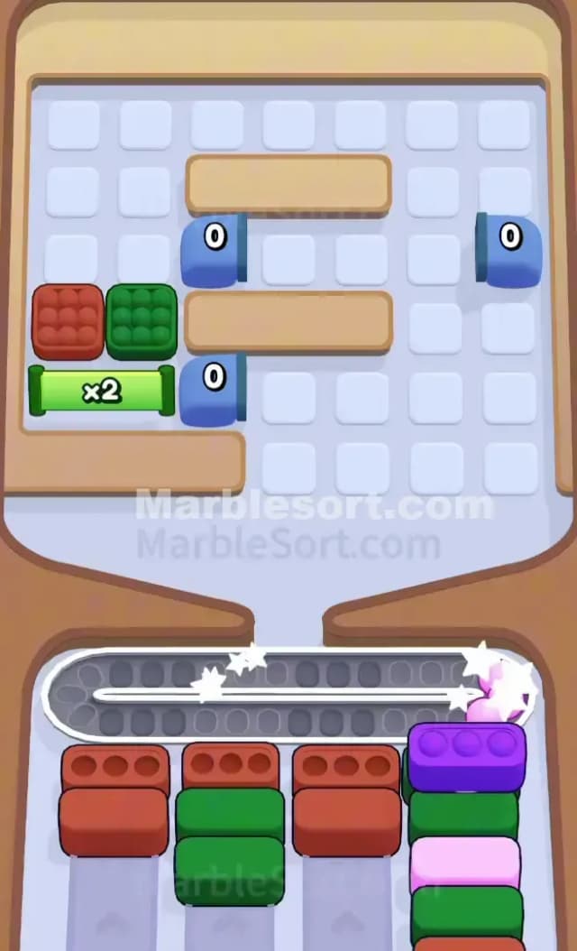 Marble Sort Level 433 Solution 3