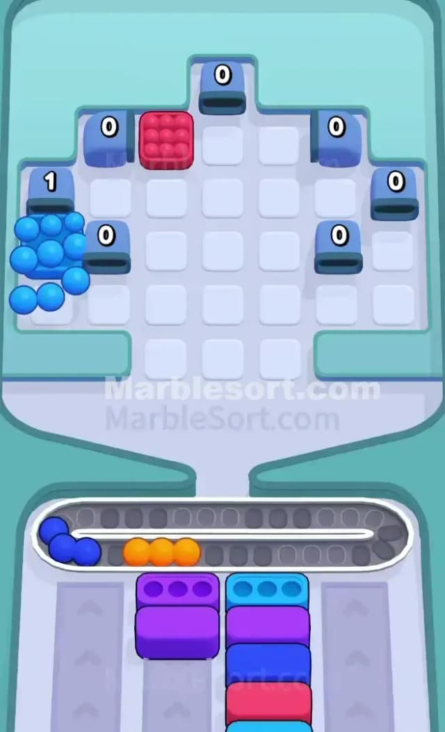 Marble Sort Level 265 Solution 3