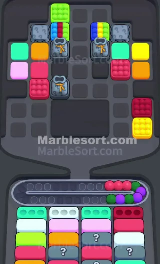 Marble Sort Level 264 Solution 1