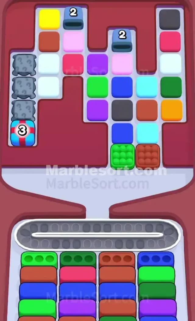 Marble Sort Level 456 Gameplay