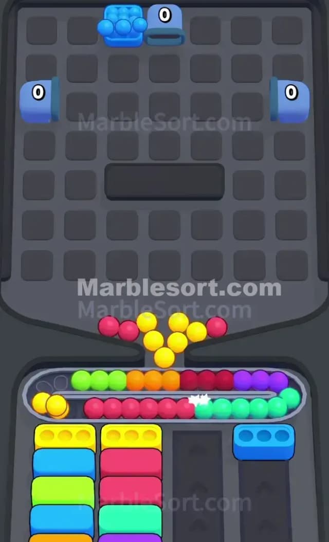 Marble Sort Level 660 Solution 3