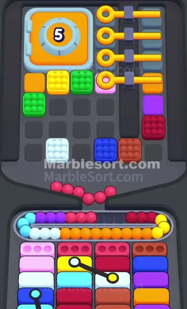 Marble Sort Level 310 Solution 1