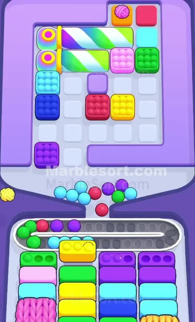 Marble Sort Level 682 Solution 1