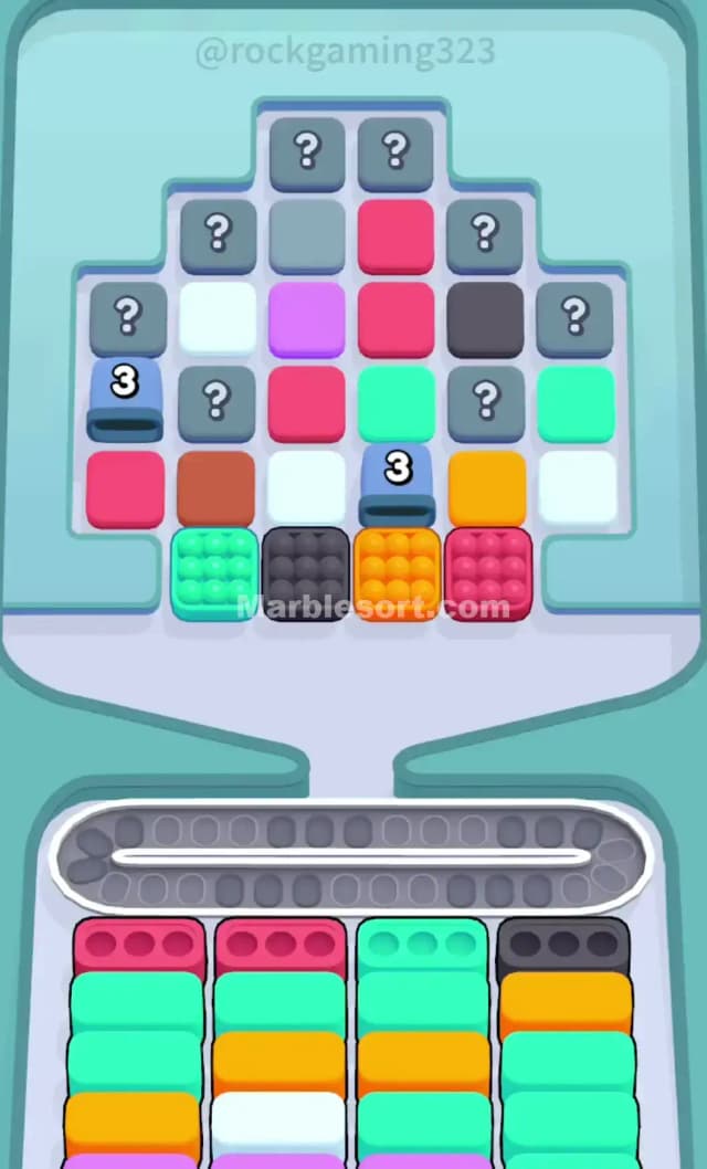 Marble Sort Level 38 Gameplay