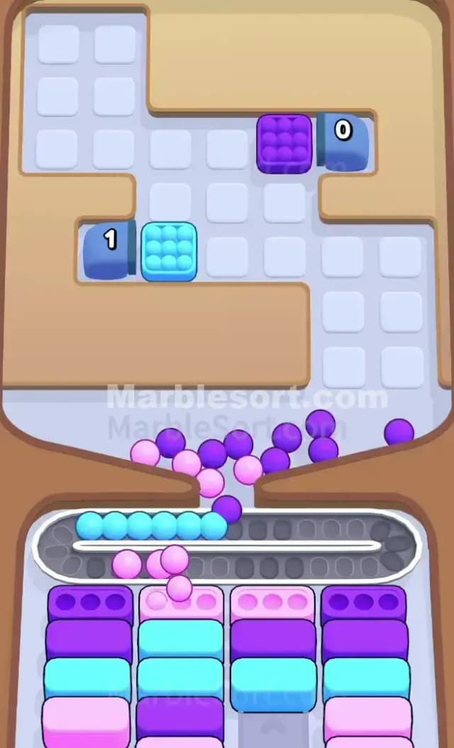 Marble Sort Level 276 Solution 3