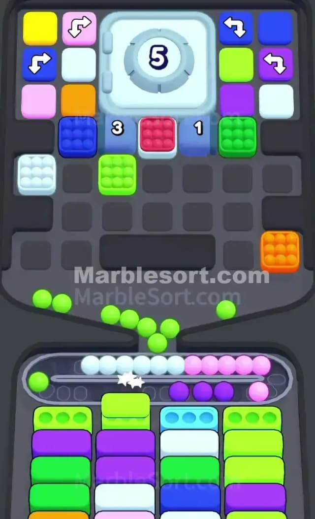 Marble Sort Level 717 Solution 1