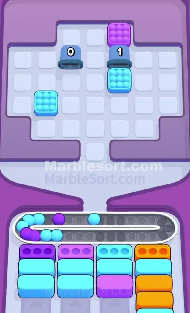 Marble Sort Level 628 Solution 3